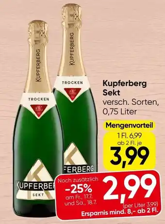 Spar Kupferberg Sekt Angebot