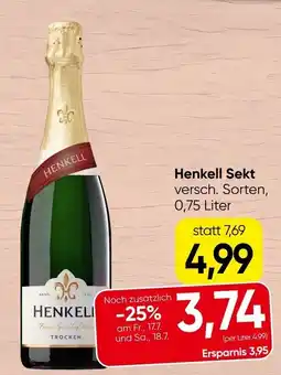 Spar Henkell Sekt Angebot
