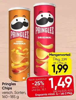 Spar Pringles Chips Angebot