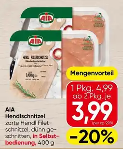 Spar AIA Hendlschnitzel Angebot