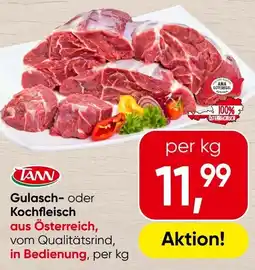 Spar TANN Gulasch- oder Kochfleisch Angebot
