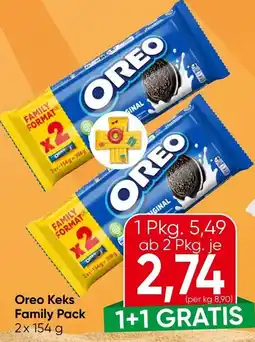Spar Oreo Keks Family Pack Angebot