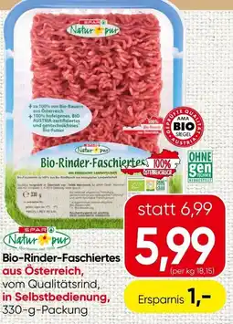 Spar Bio-Rinder-Faschiertes Angebot