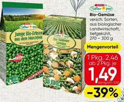 Spar Natur pur Bio-Sommer-Gemüse Angebot