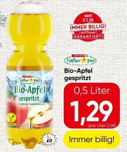 Spar SPAR Natur pur Bio-Äpfel gespritzt Angebot