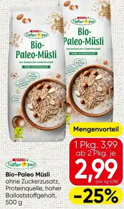 Spar Bio-Paleo Müslispar pur Angebot