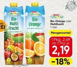 Spar Bio Orange oder Multifrucht Angebot
