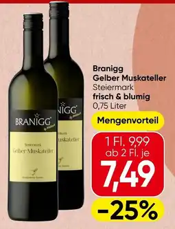 Spar Branigg Gelber Muskateller Angebot