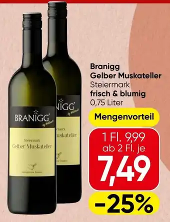 Spar Branigg Gelber Muskateller Angebot