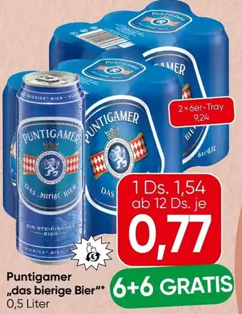 Spar Puntigamer „das bierige Bier“ Angebot