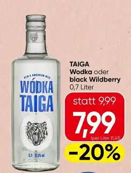 Spar Wodka Taiga Angebot