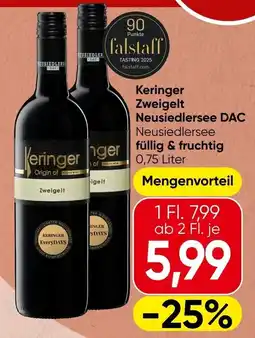Spar Keringer Zweigelt Angebot