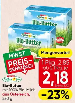 Spar Bio-Butter Natur pur Angebot