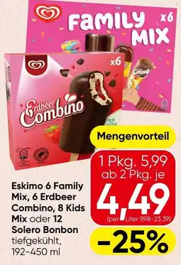 Spar Eskimo 6 Family Mix Angebot