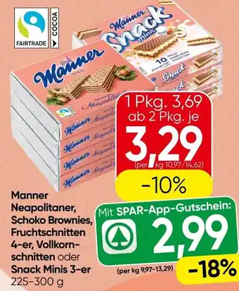 Spar Manner Neapolitaner Angebot