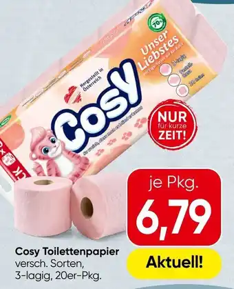 Spar Cosy Toilettenpapier Angebot