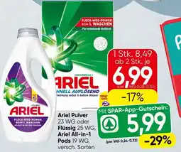 Spar Ariel Pulver Angebot