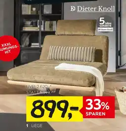 XXXLutz Dieter knoll liege Angebot