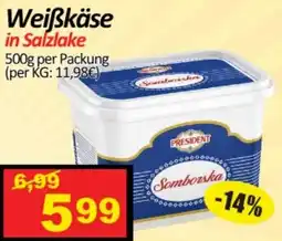 Wurstico Weißkäse in Salzlake Angebot