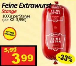 Wurstico Feine Extrawurst Stange Angebot