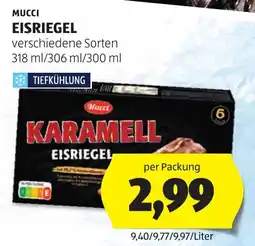 Hofer Mucci Eisriegel Angebot