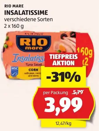 Hofer Rio Mare Insalatissime Angebot