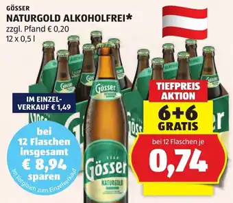 Hofer Gösser Naturgold Alkoholfrei Angebot