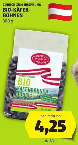 Hofer Bio-Käferbohnen Bonela Angebot