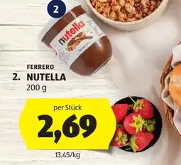 Hofer Ferrero Nutella Angebot