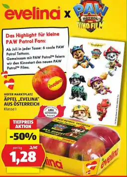 Hofer Äpfel „Evelina“ Angebot