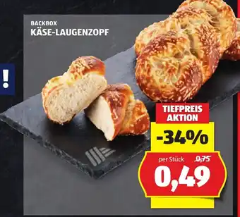 Hofer Backbox Käse-Laugenzopf Angebot