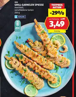 Hofer Bbq grill-garnelen spiesse Angebot