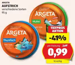 Hofer Argeta Aufstrich Angebot
