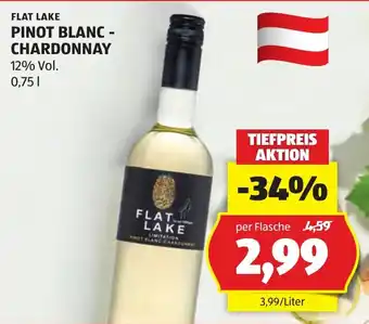 Hofer Flat Lake Pinot Blanc - Chardonnay Angebot