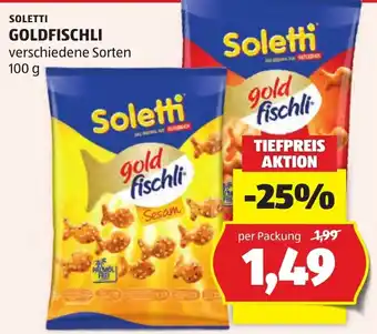 Hofer Soletti Goldfischli Angebot