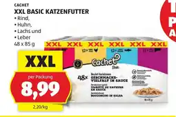 Hofer Cachet XXL Basic Katzenfutter Angebot