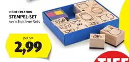 Hofer Home Creation Stempel-Set Angebot