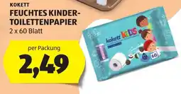 Hofer Kokett Feuchtes Kinder-Toilettenpapier Angebot