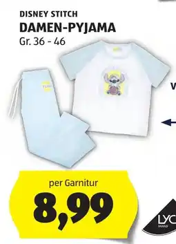Hofer Disney Stitch Damen-Pyjama Angebot