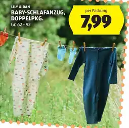 Hofer Lily & Dan Baby-Schlafanzug Angebot