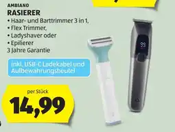 Hofer Ambiano Rasierer Angebot