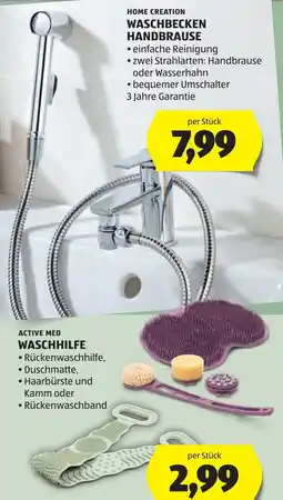 Hofer Home Creation Waschbecken Handbrause Angebot