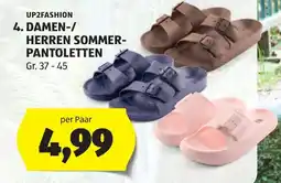 Hofer UP2FASHION DAMEN-/HERREN SOMMER-PANTOLETEN Angebot