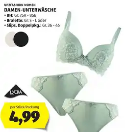 Hofer UP2FASHION WOMEN DAMEN-UNTERWÄSCH Angebot