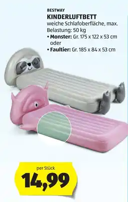 Hofer Bestway kinderluftbett Angebot