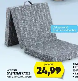 Hofer Novitesse Gästematratze Angebot