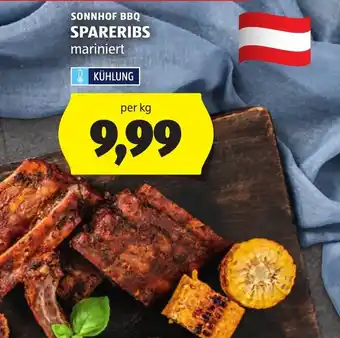 Hofer Sonnhof bbq spareribs mariniert Angebot