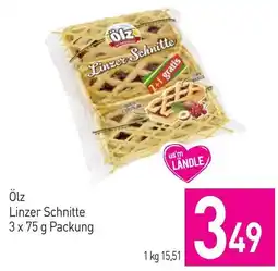 Sutterlüty Ölz Linzer Schnitte Angebot
