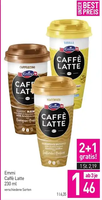 Sutterlüty Emmi Caffè Latte Angebot