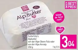 Sutterlüty Sutterlüty's Alpbutter Angebot